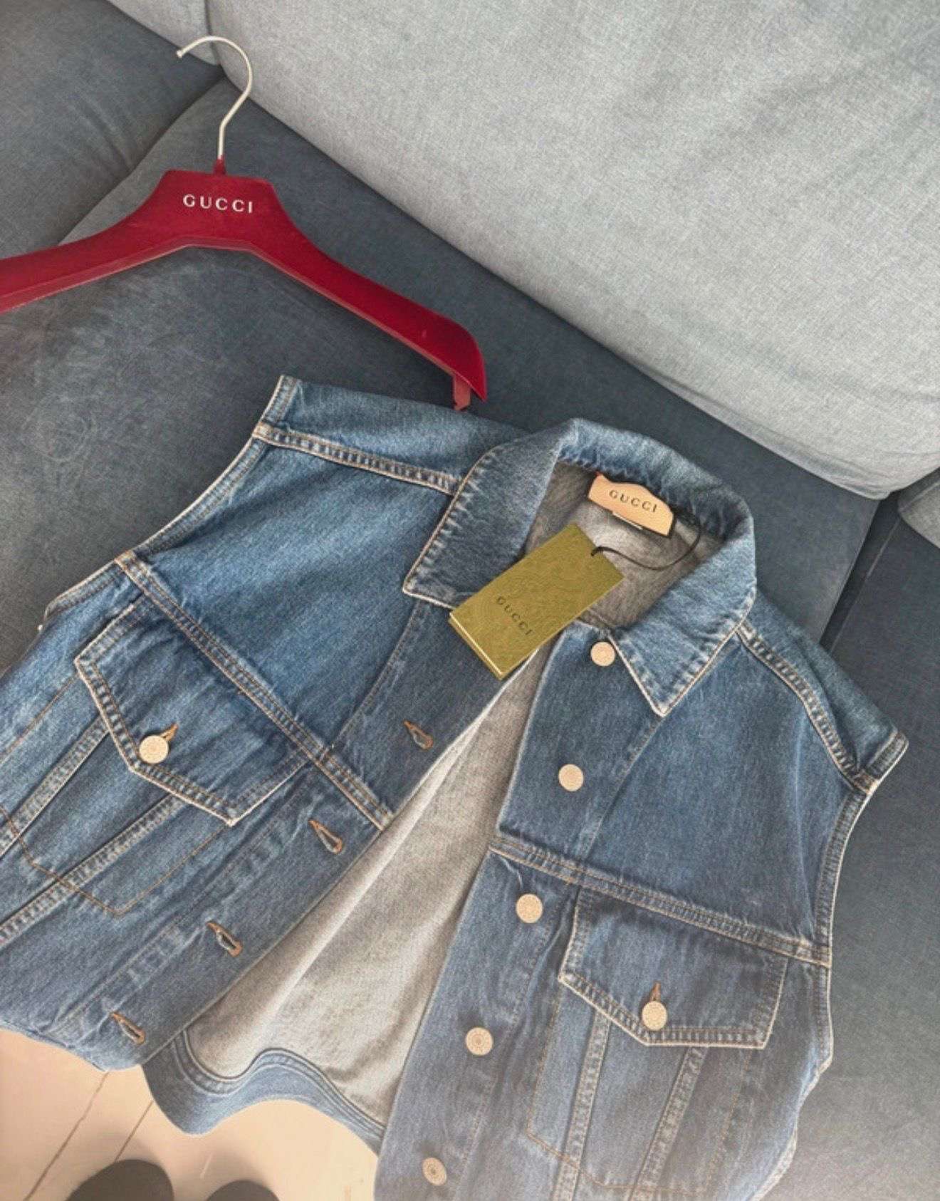 Gucci riflová vesta