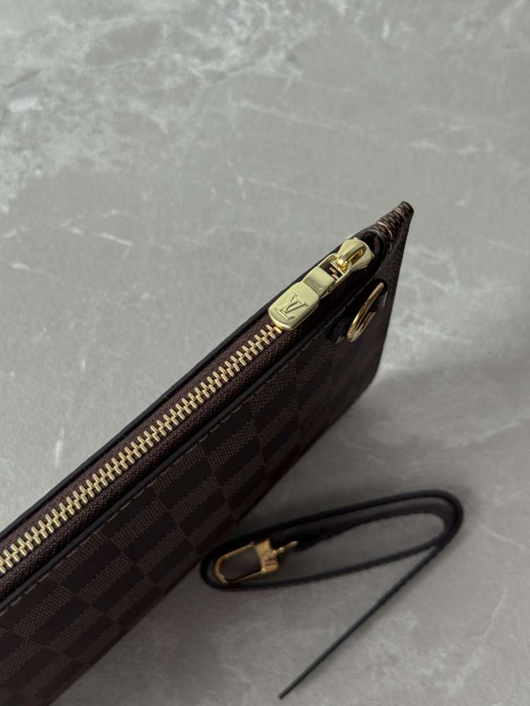 LOUIS VUITTON Neverfull MM Damier Ebene Cherry kabelka taška