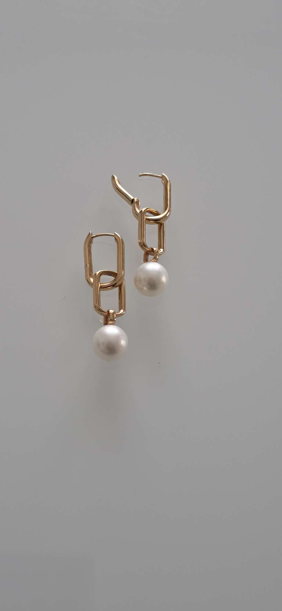 Utopia Aurum earrings with South Sea Pearls
