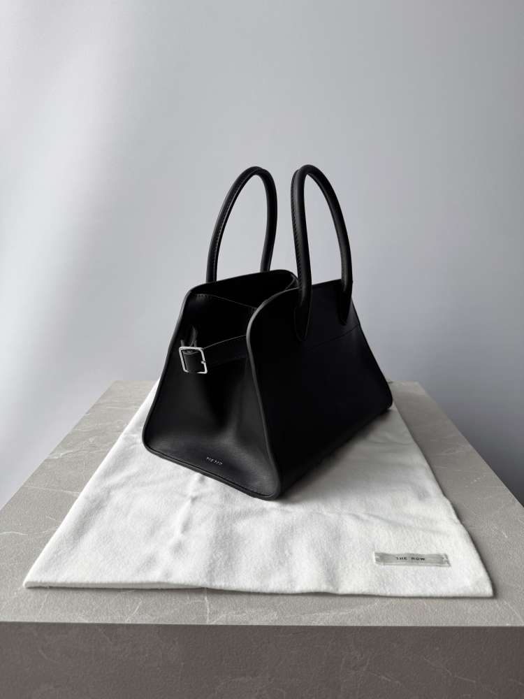 THE ROW Margaux 10 čierna taška kabelka