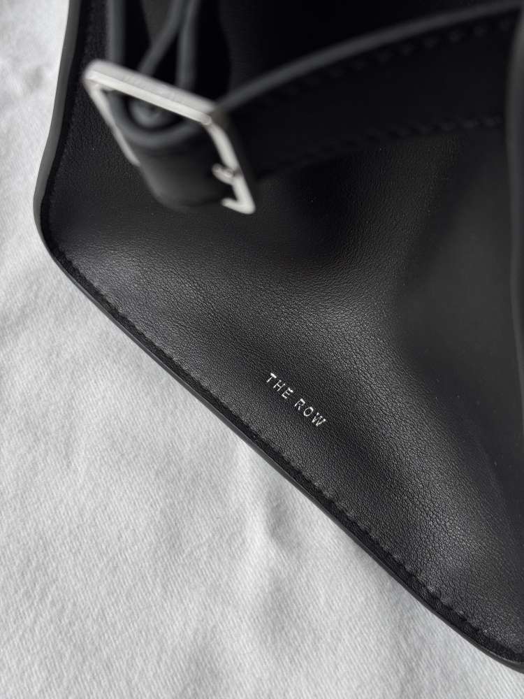 THE ROW Margaux 10 čierna taška kabelka