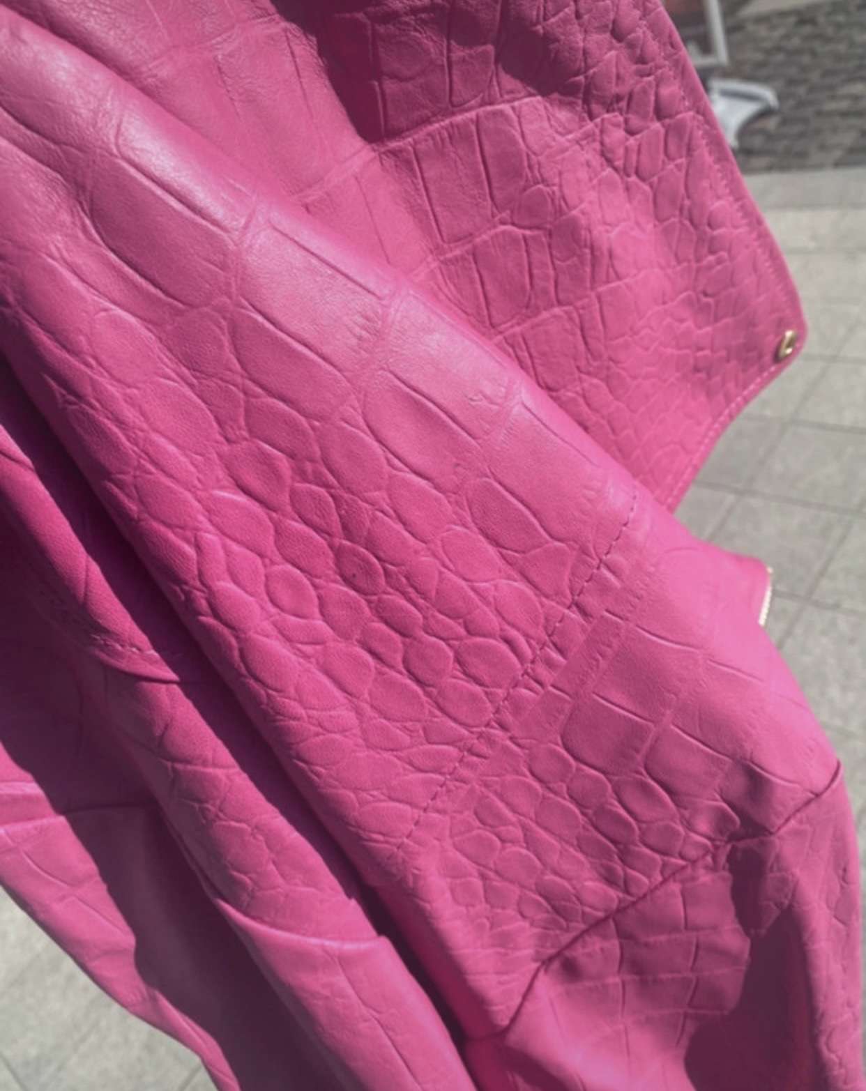 Flo & Clo kožená bunda