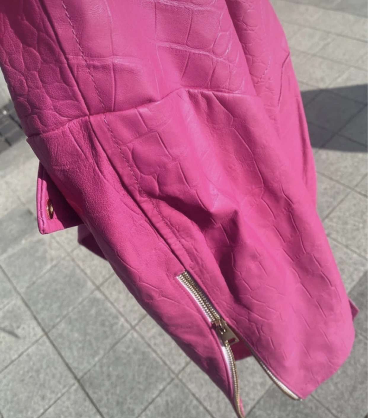 Flo & Clo kožená bunda