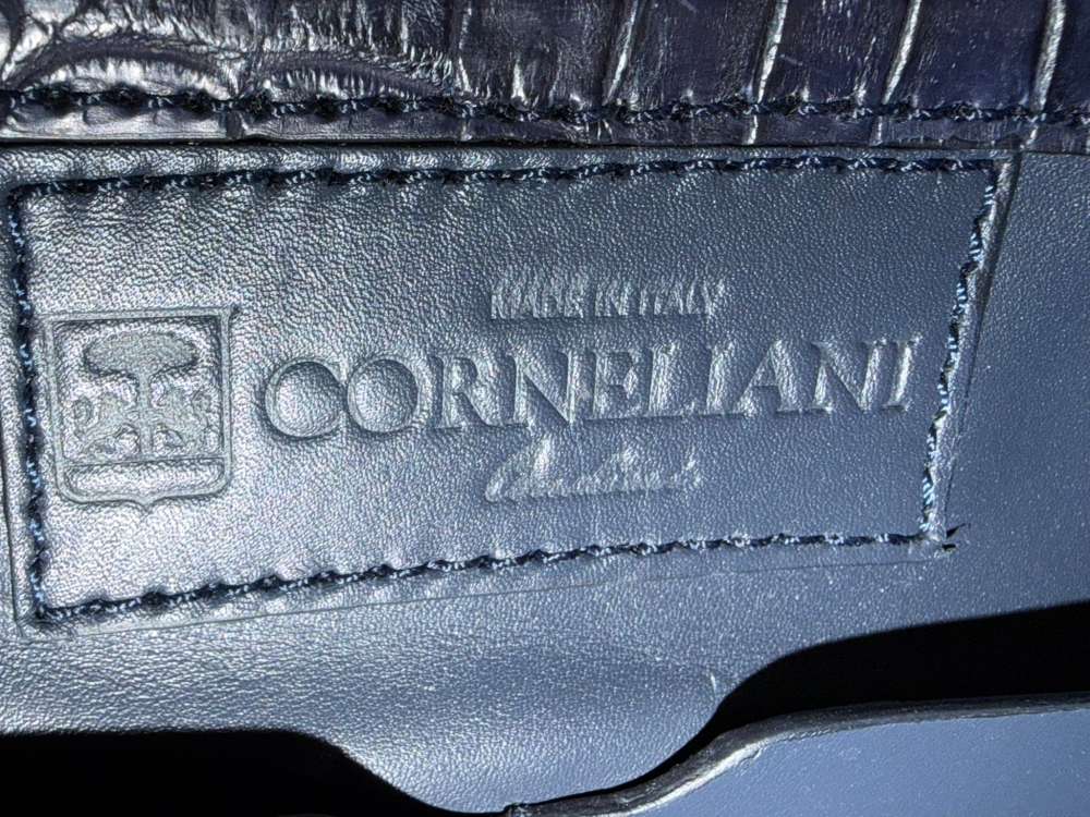Corneliani pracovná taška z krokodílej kože