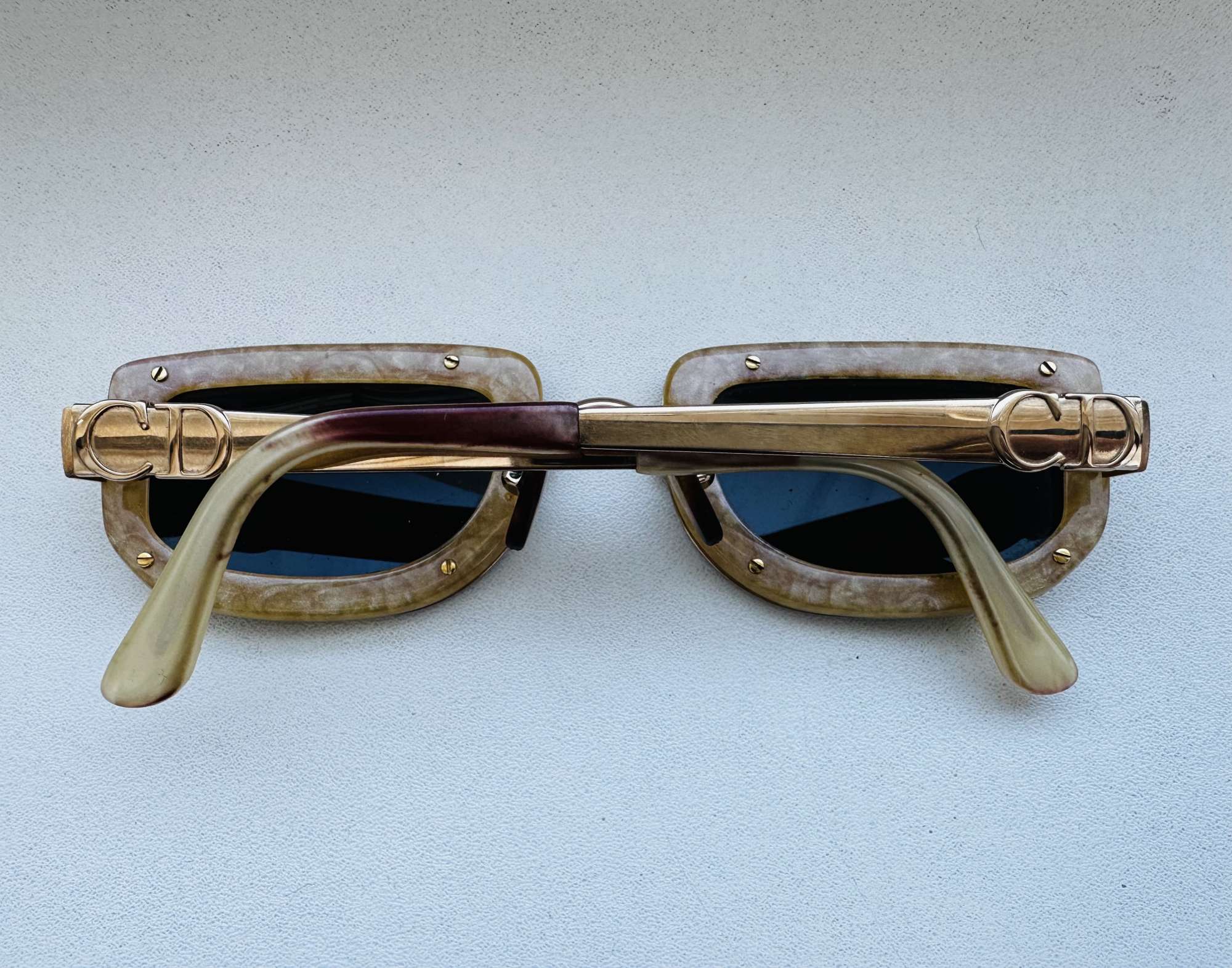 Luxusné vintage Dior slnečné okuliare