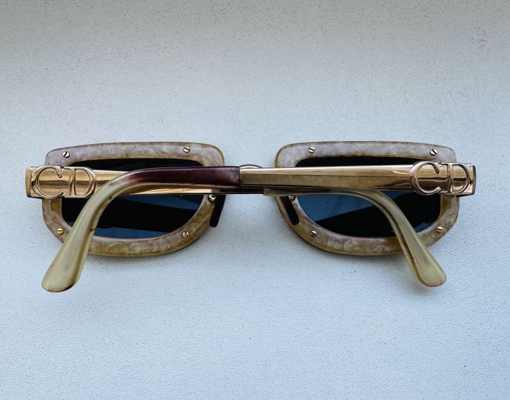 Luxusné vintage Dior slnečné okuliare