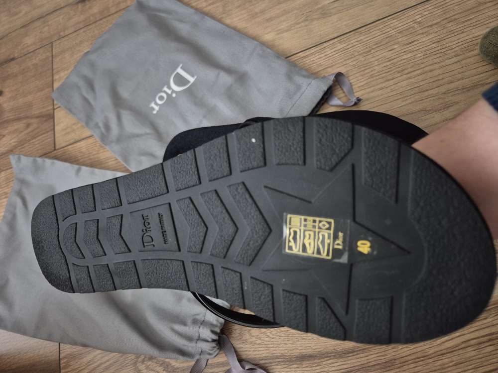 Nové Dior žabky zamatové 40