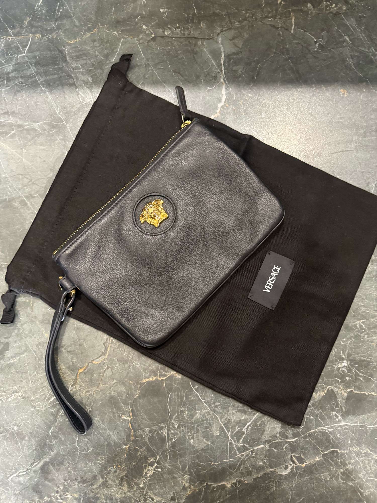Versace clutch bag