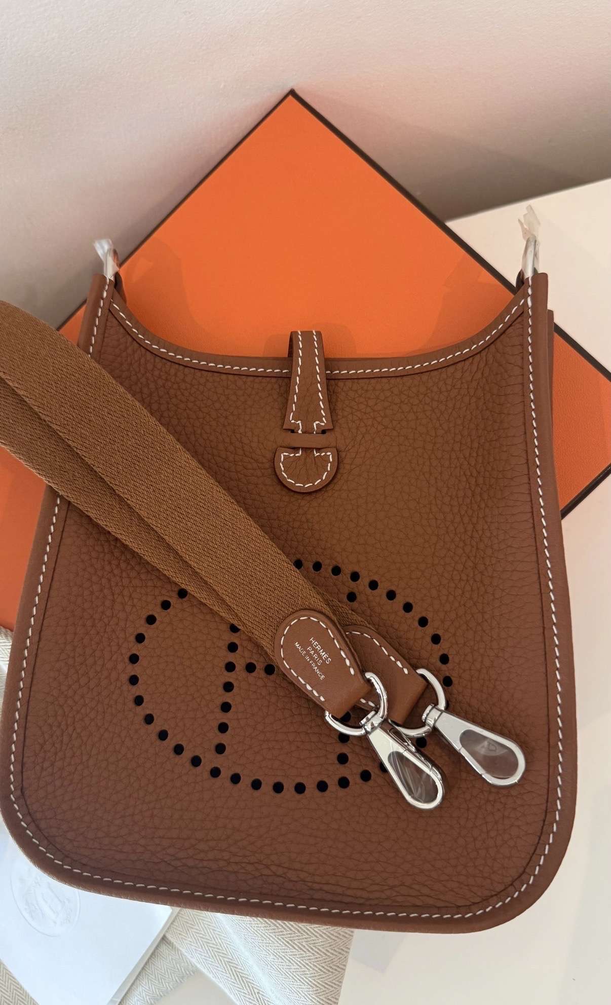 Hermes Mini Evelyne  kabela