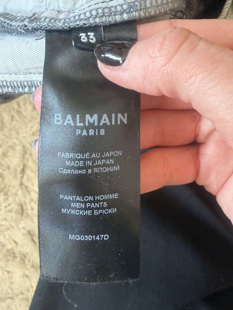 Balmain jeansy