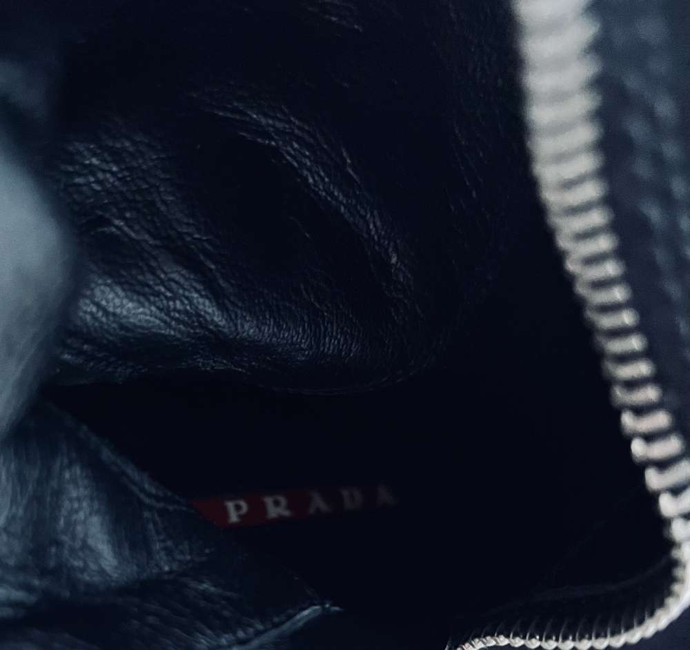 Prada čierne čižmy z brúsenej kože 36