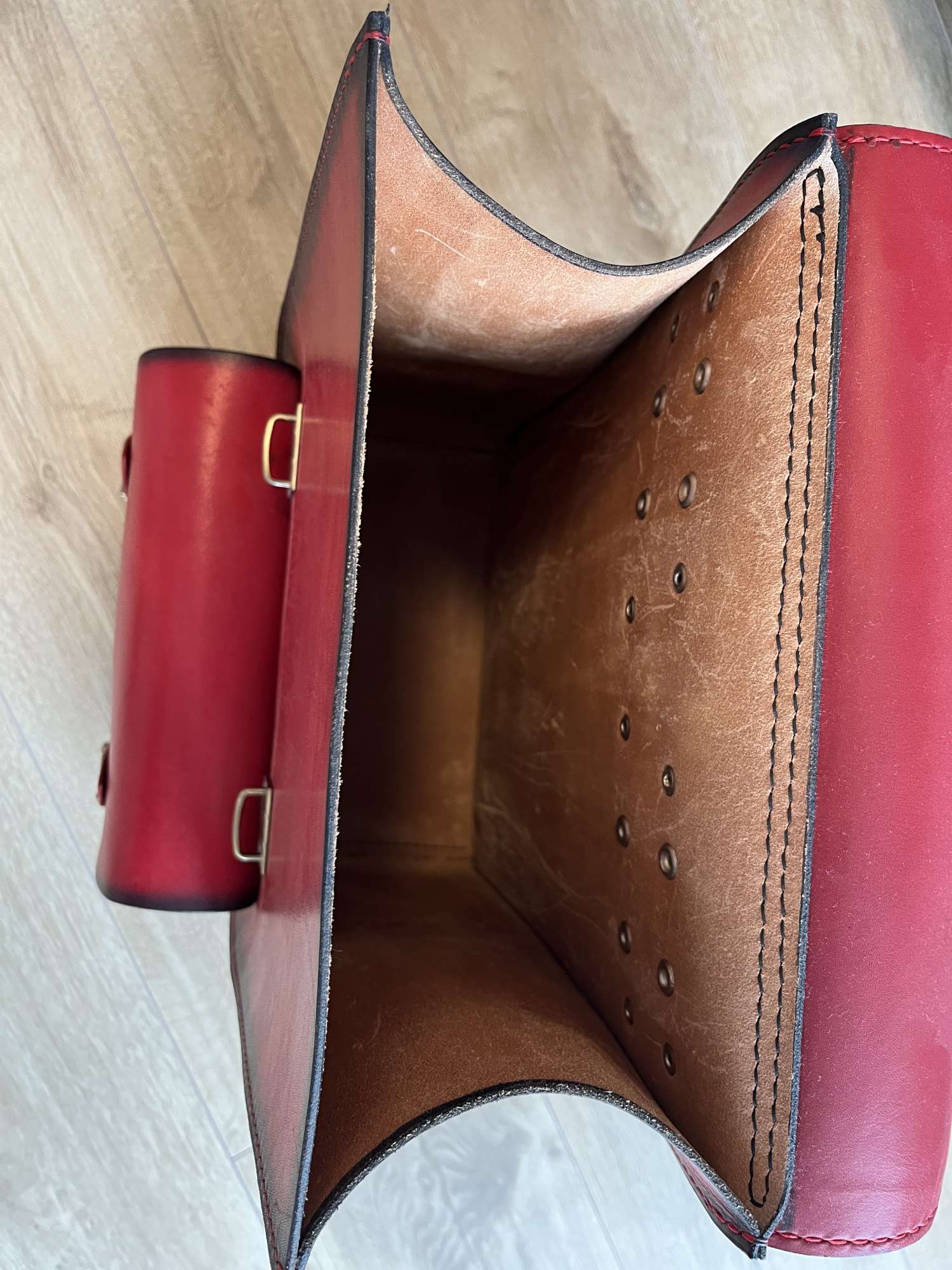 Kožený batoh Mickey a Minnie