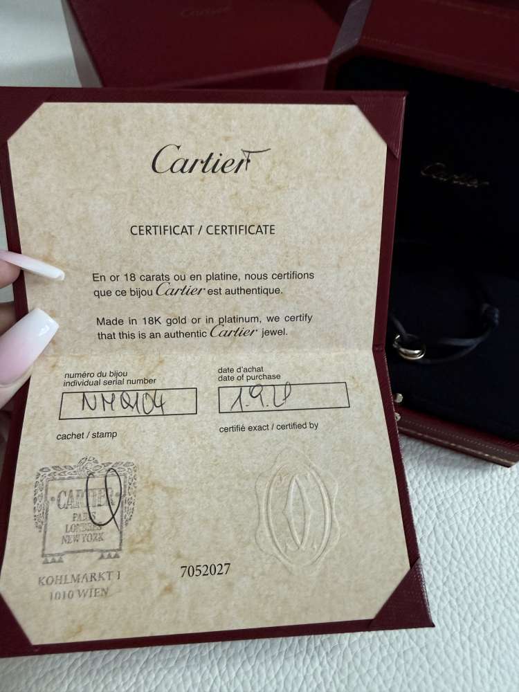 Cartier Trinity bracelet