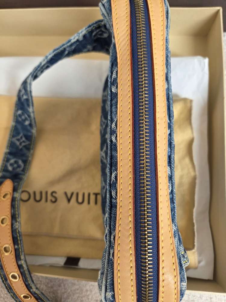Louis Vuitton denim belt bag iba skladovaná
