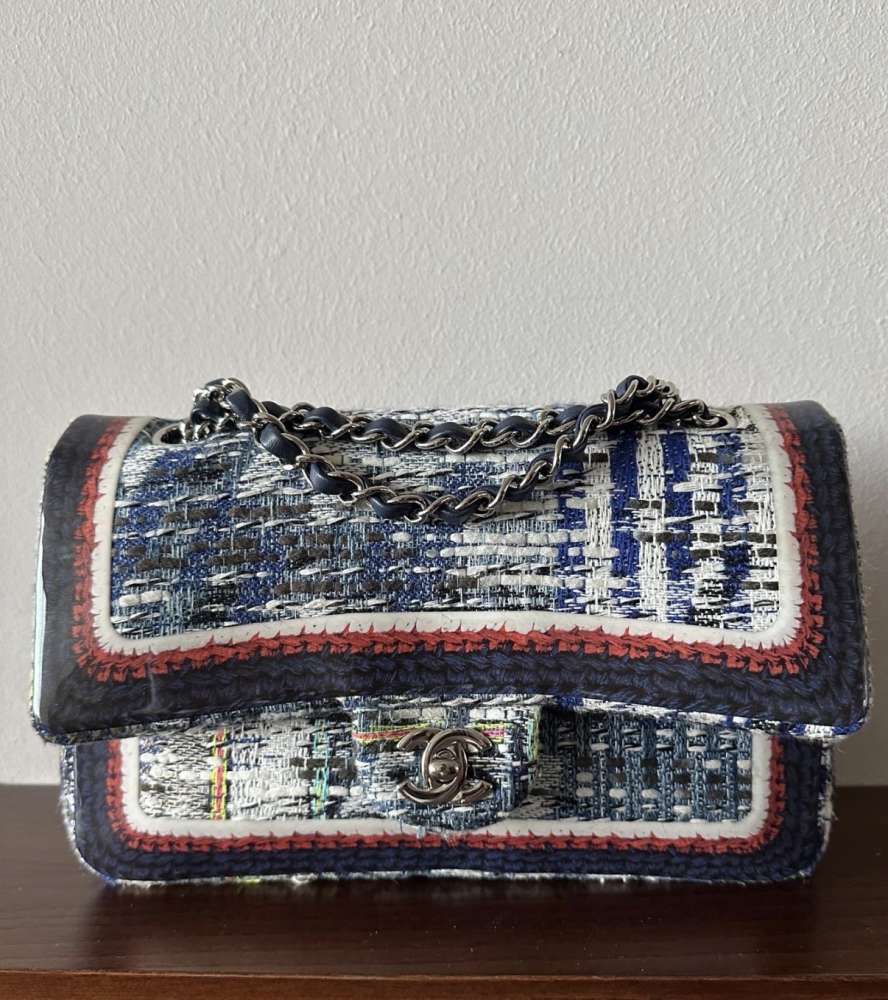 Chanel Airlines tweed flap  kabelka