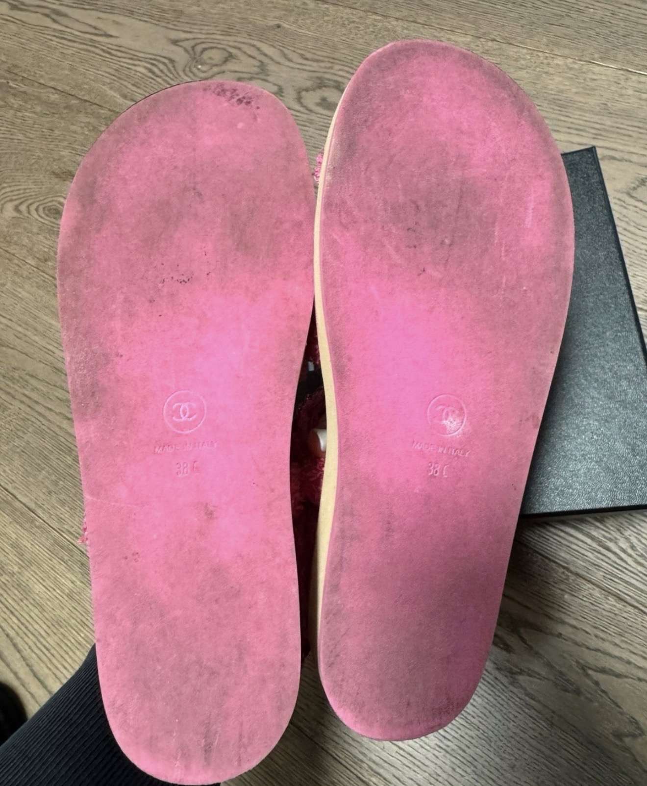 Chanel sandalky