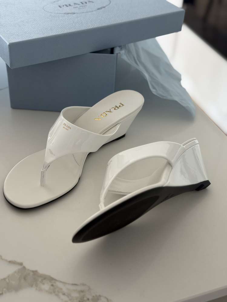 Prada thong sandals