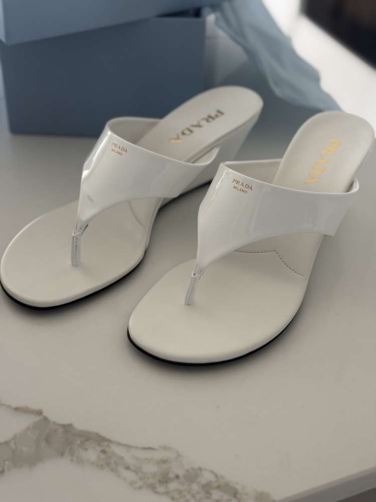 Prada thong sandals