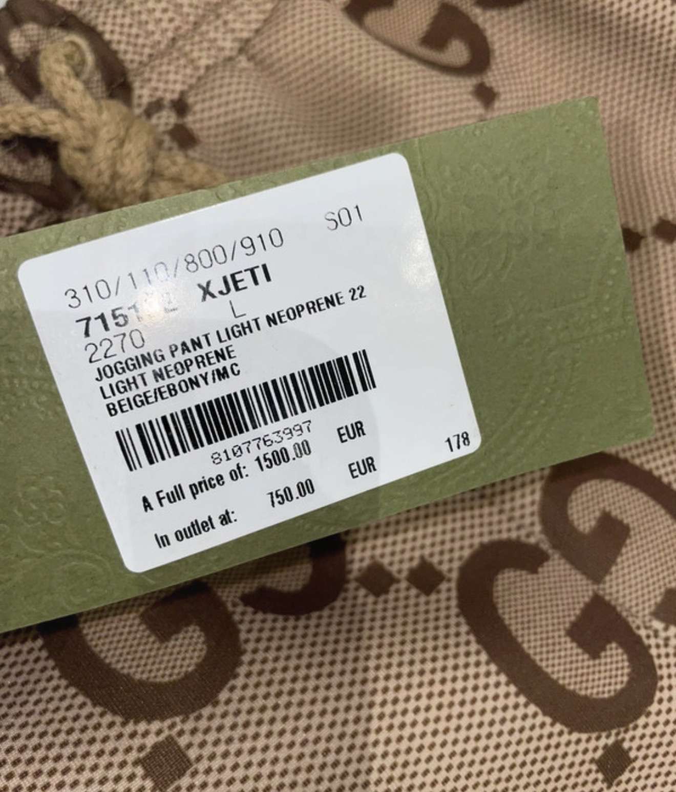 Gucci tepláky