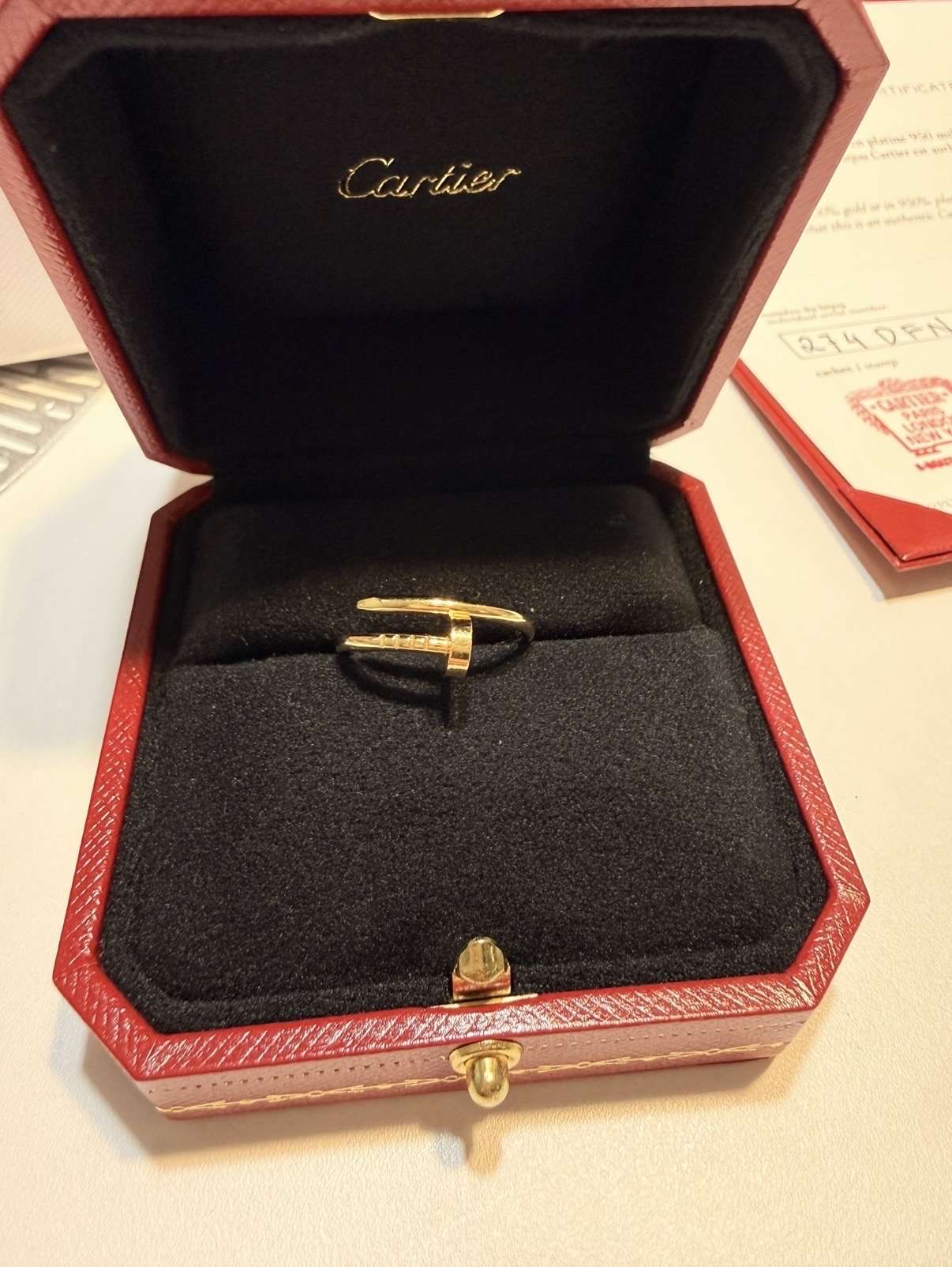 Cartier prsten Juste un clou