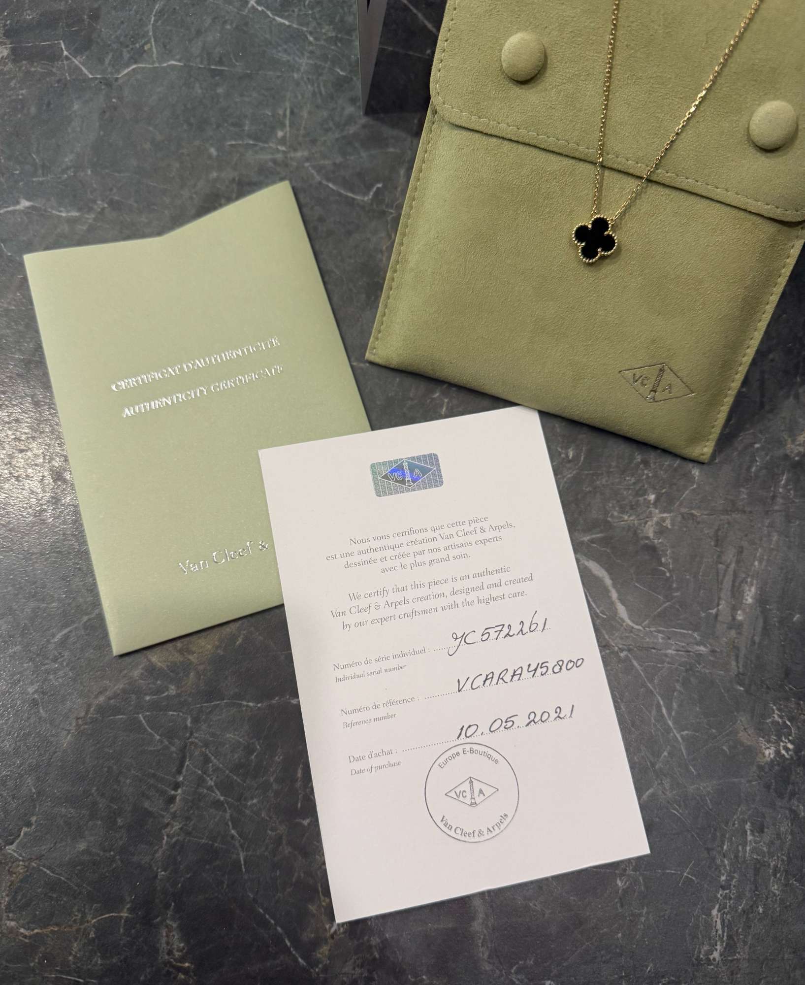 Náhrdelník Van Cleef &amp; Arpels