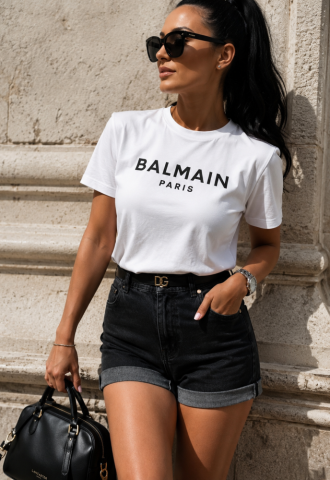 https://vipluxury.sk/Balmain tričko biele
