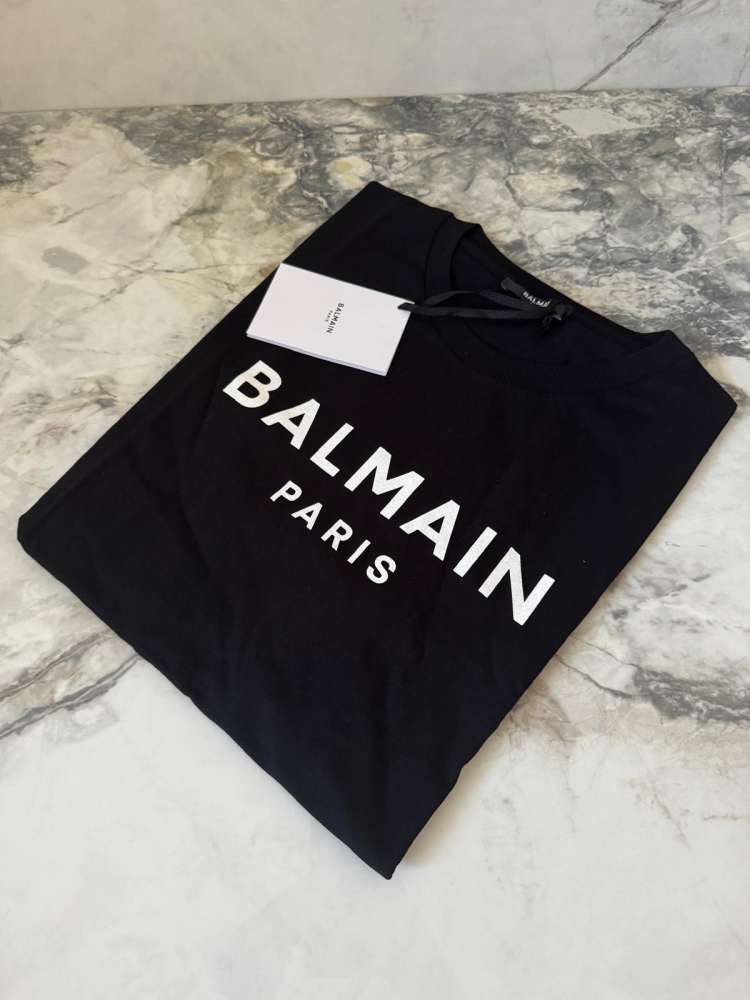 Balmain tričko čierne