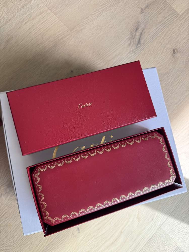 Cartier Love Bracelet, on chain with 2 diamonds