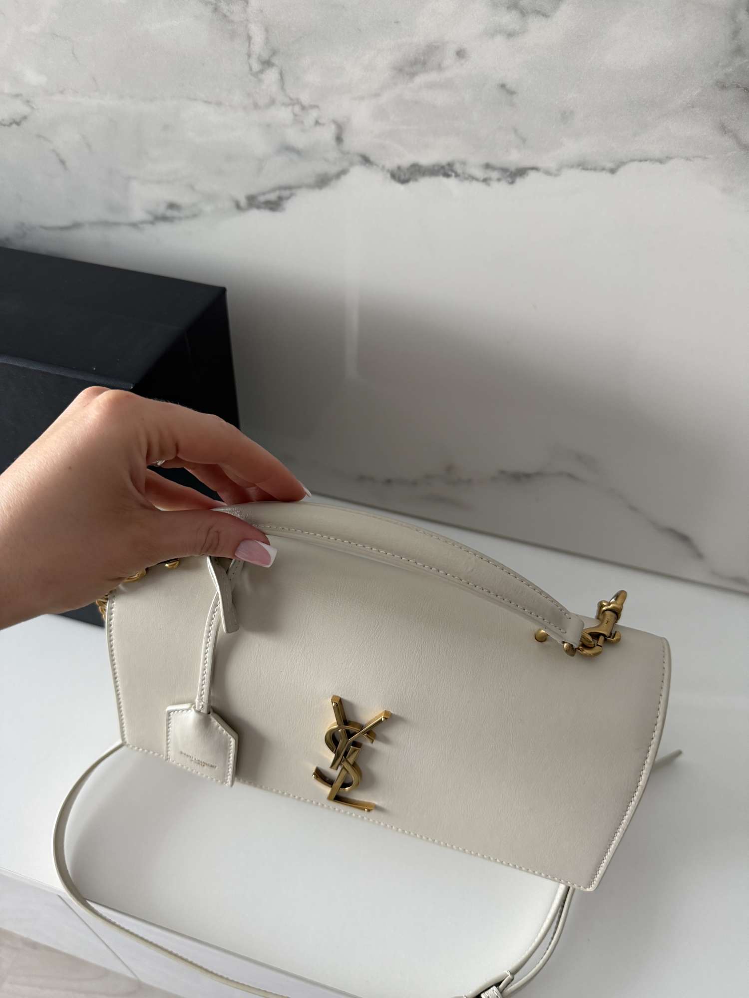 YSL sunset flap bag
