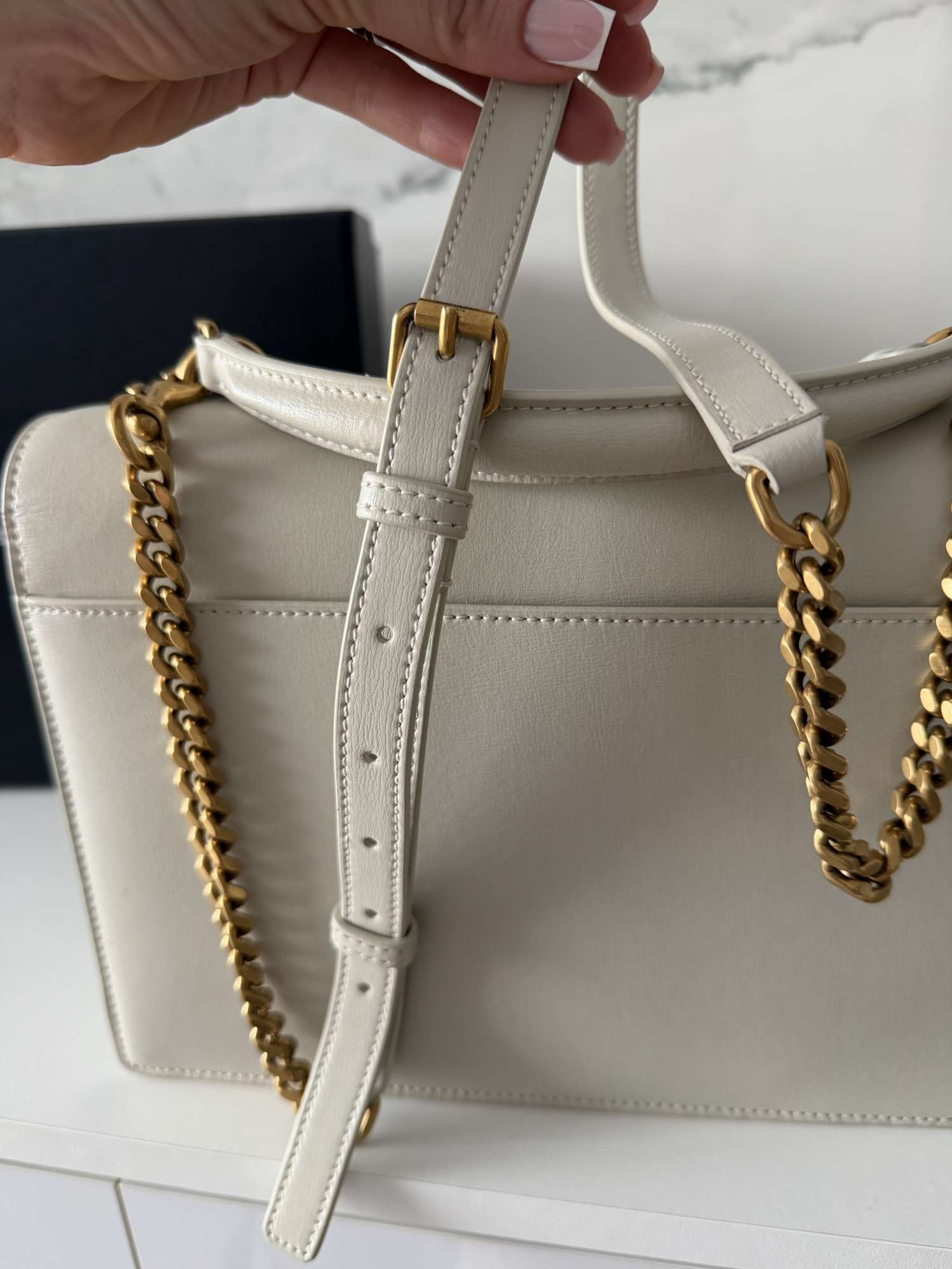 YSL sunset flap bag