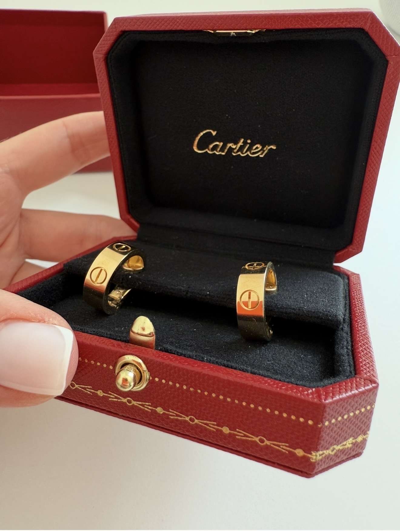 Cartier Love náušnice