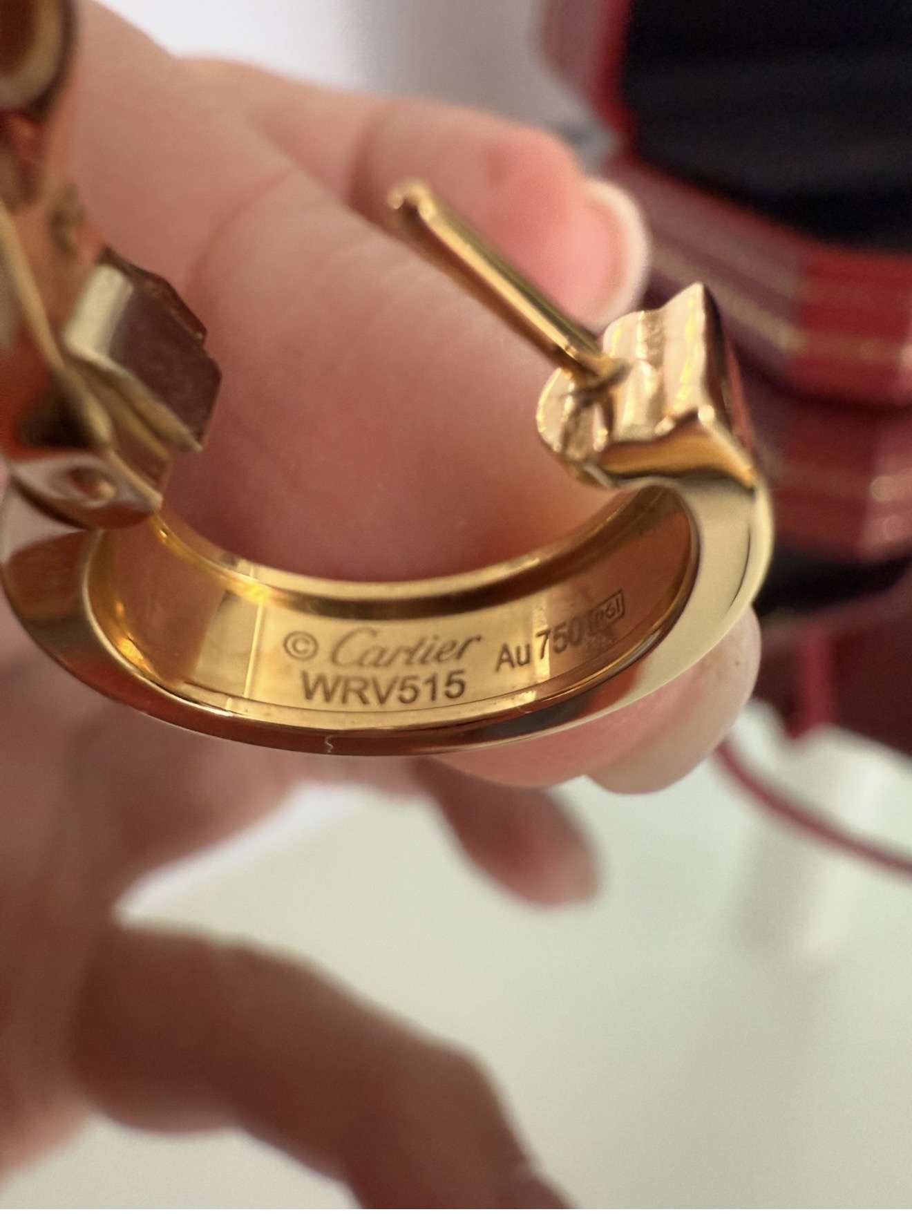 Cartier Love náušnice