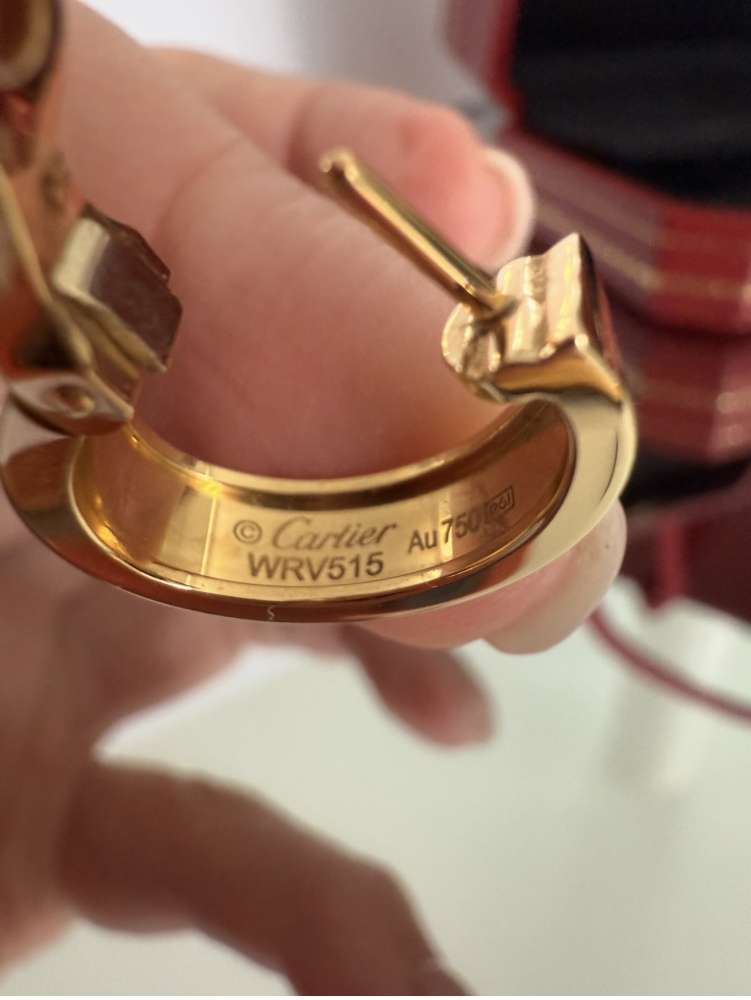 Cartier Love náušnice