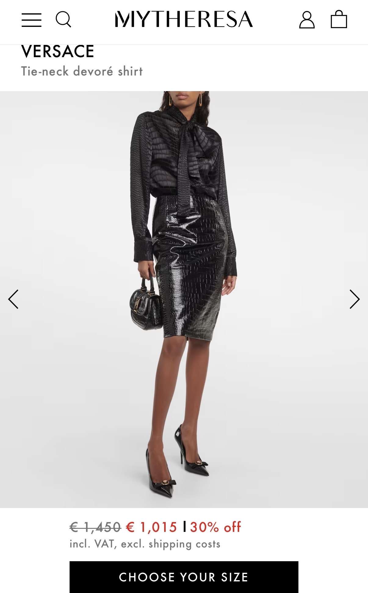 Blúzka Versace
