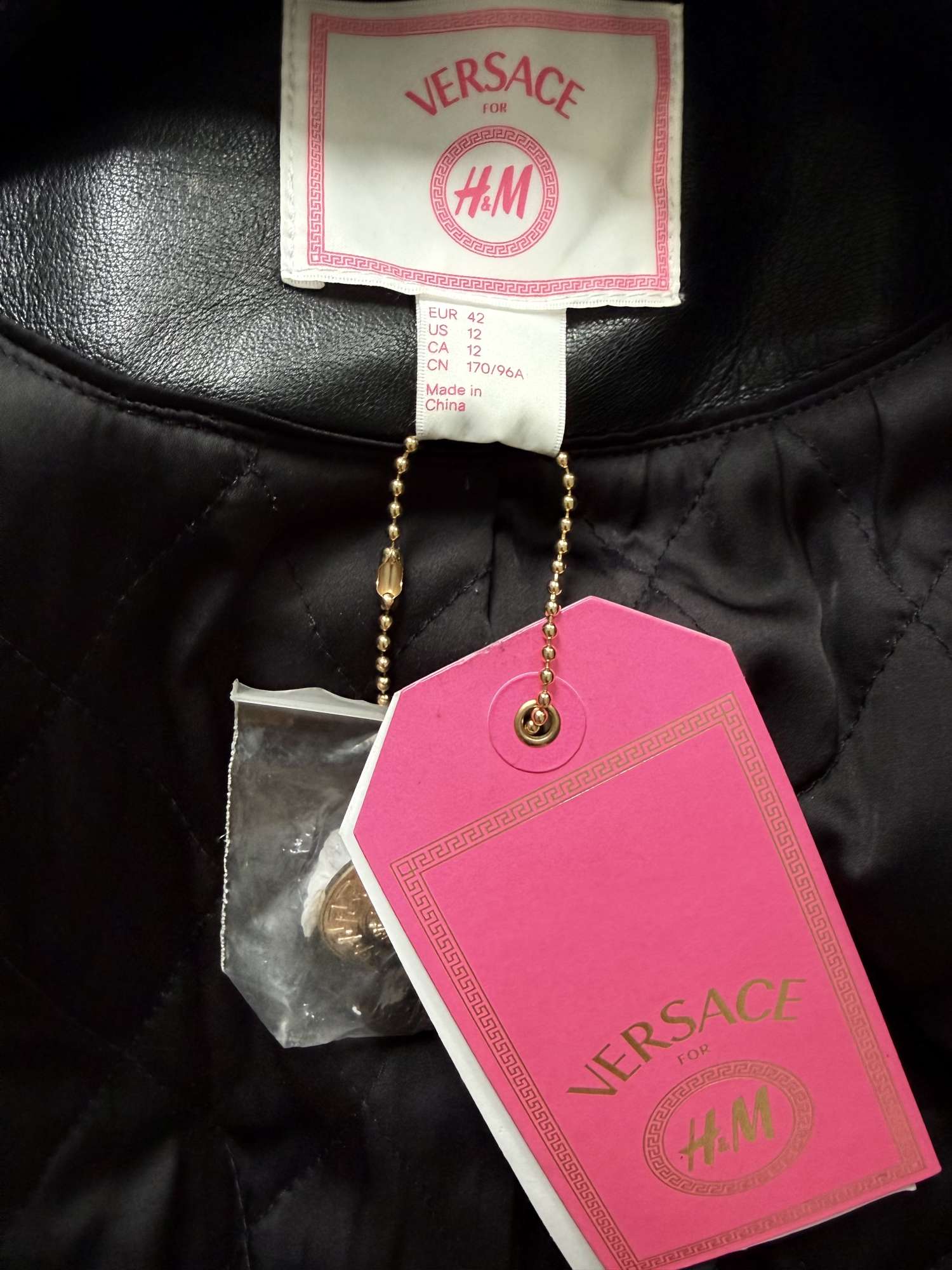 Versace kozené kabátky