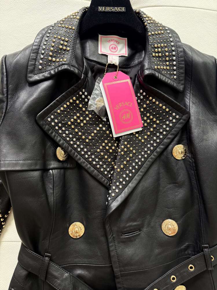 Versace kozené kabátky