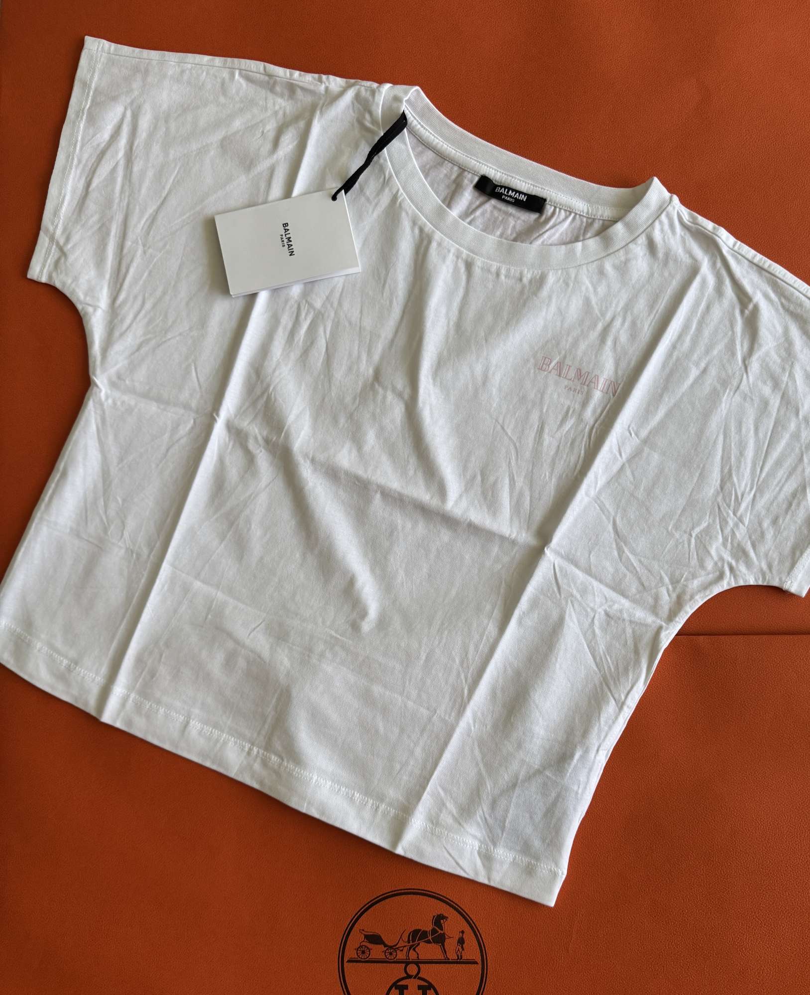 Balmain crop tričko