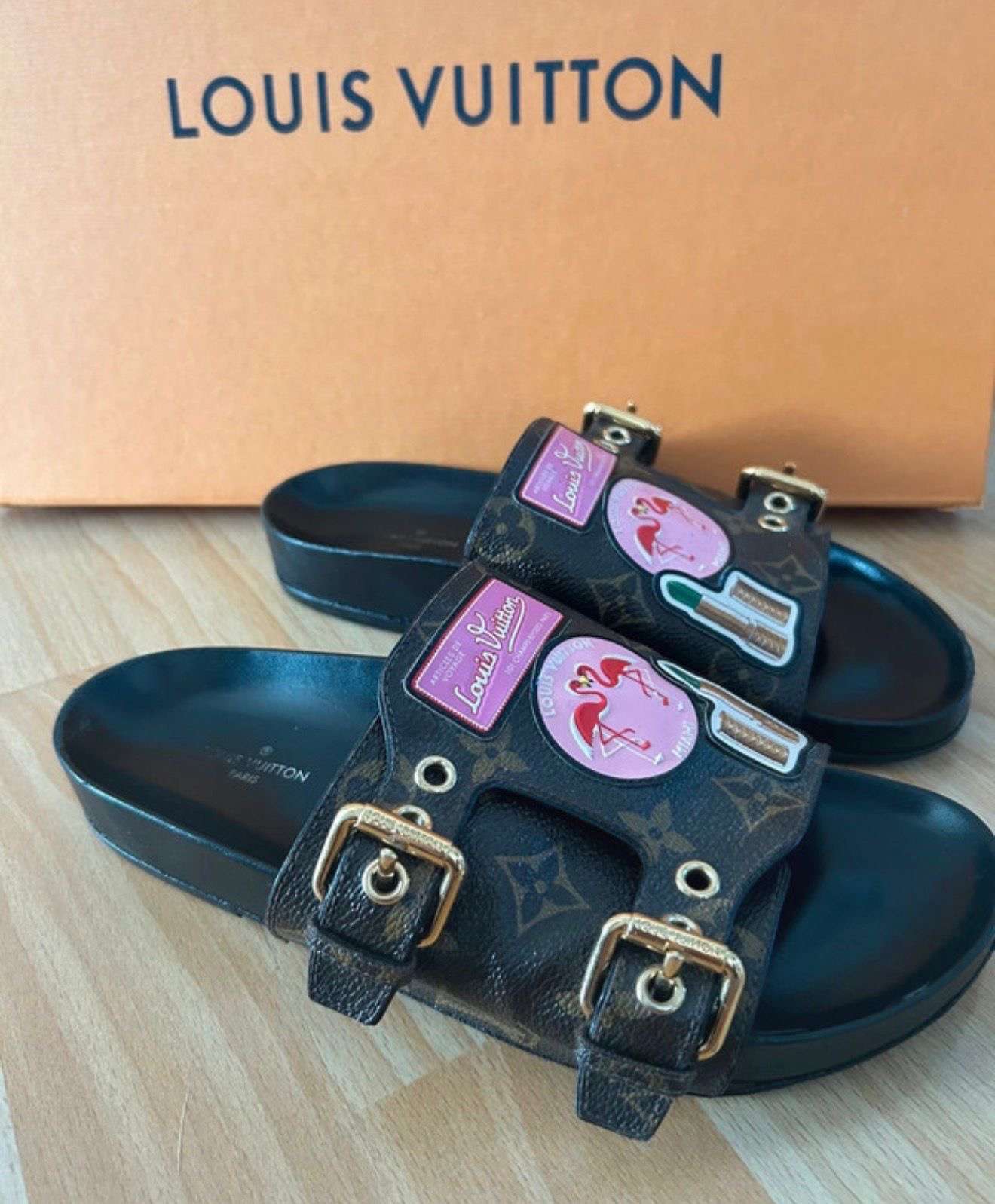 Louis Vuitton šľapky