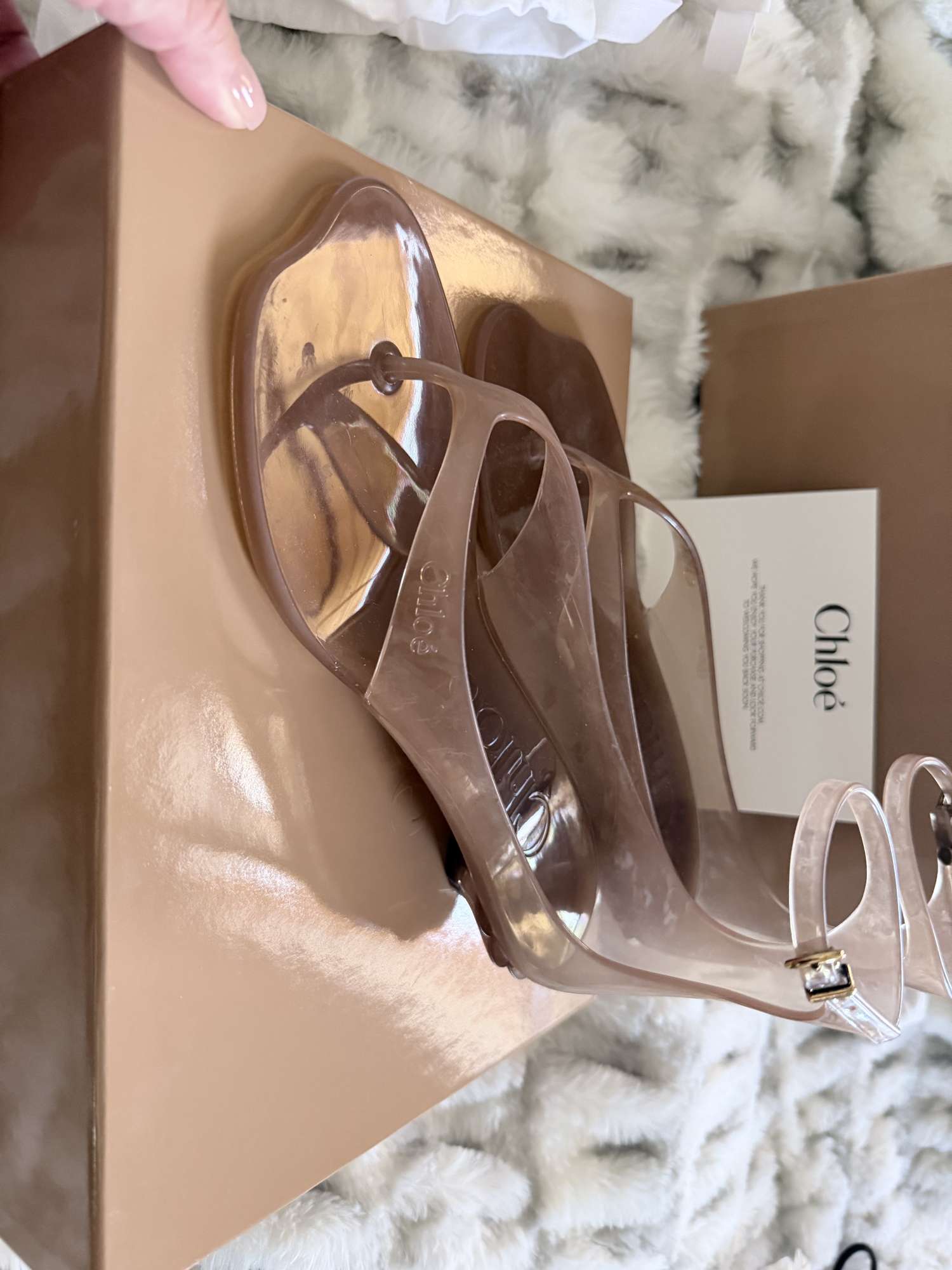 Sandále Chloé Jelly