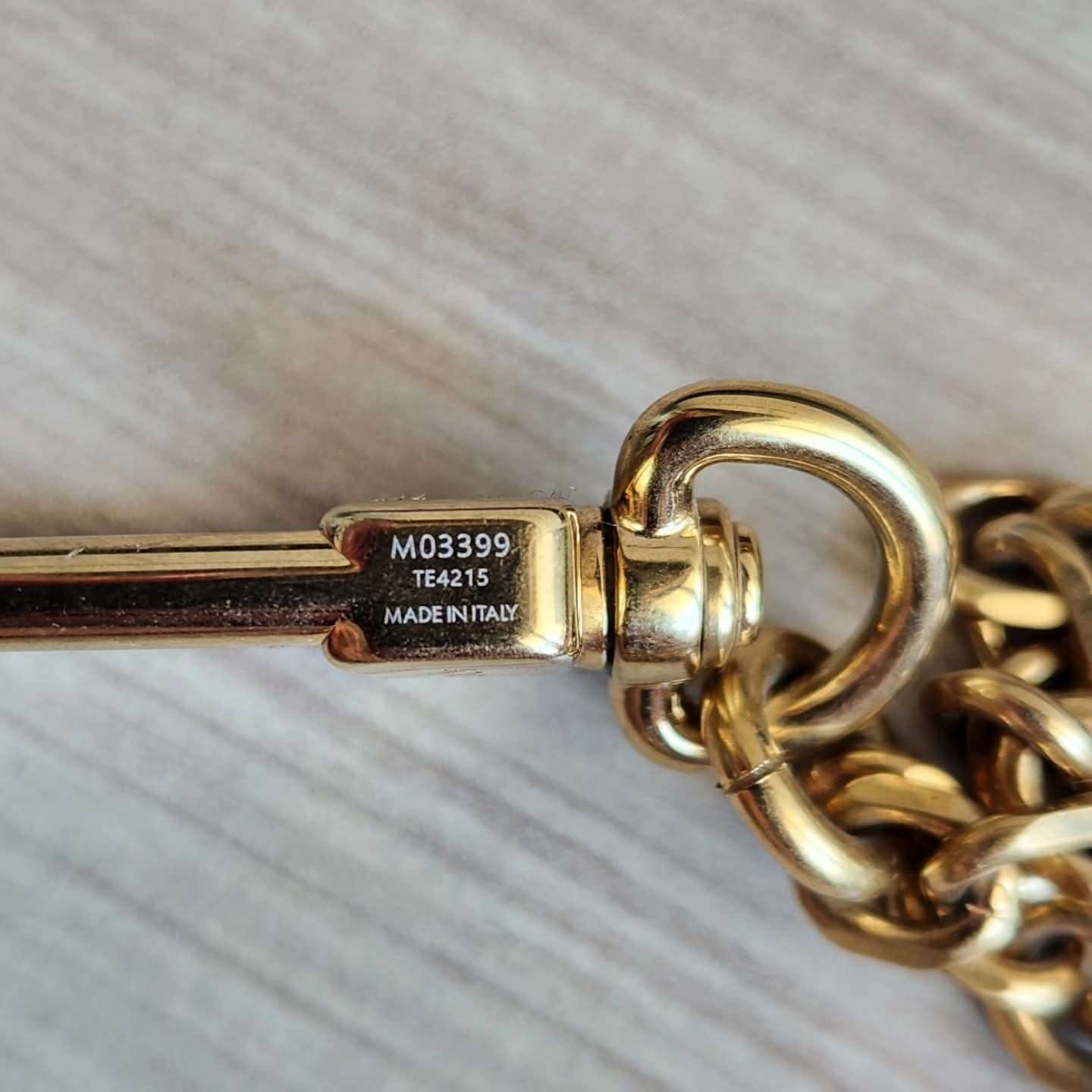 Louis Vuitton Tubular Chain Belt