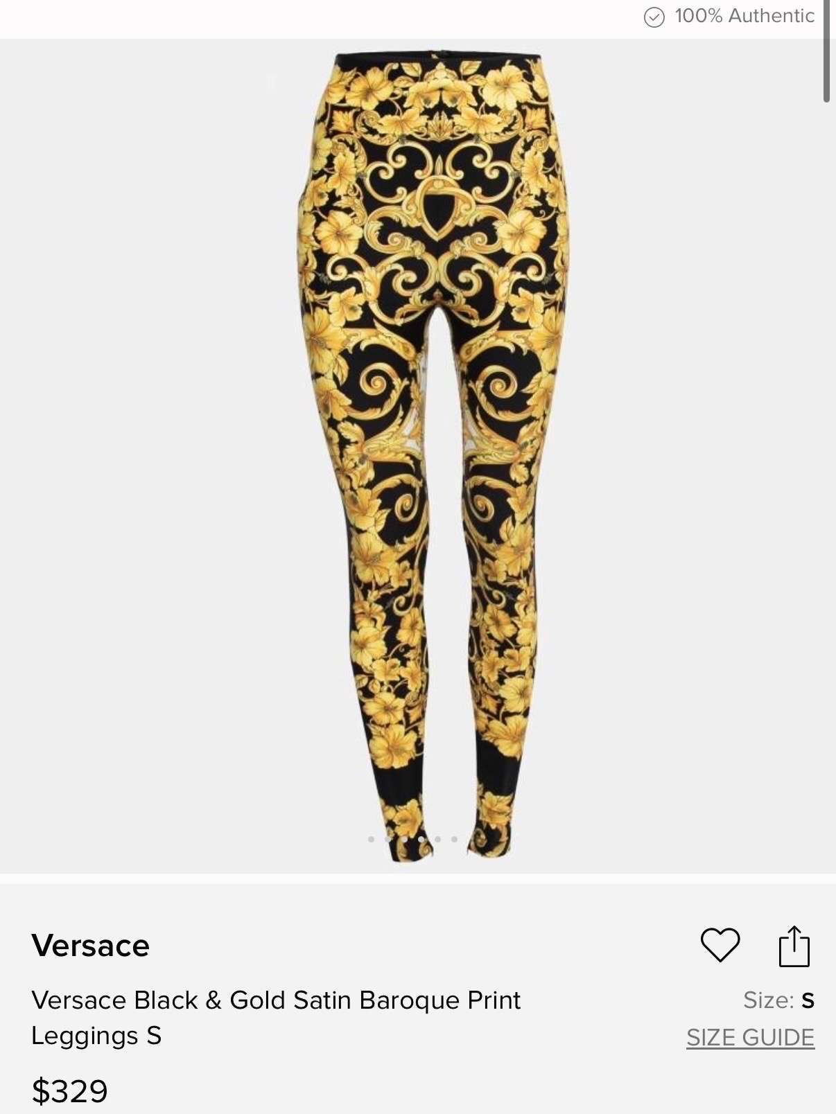 Versace legíny