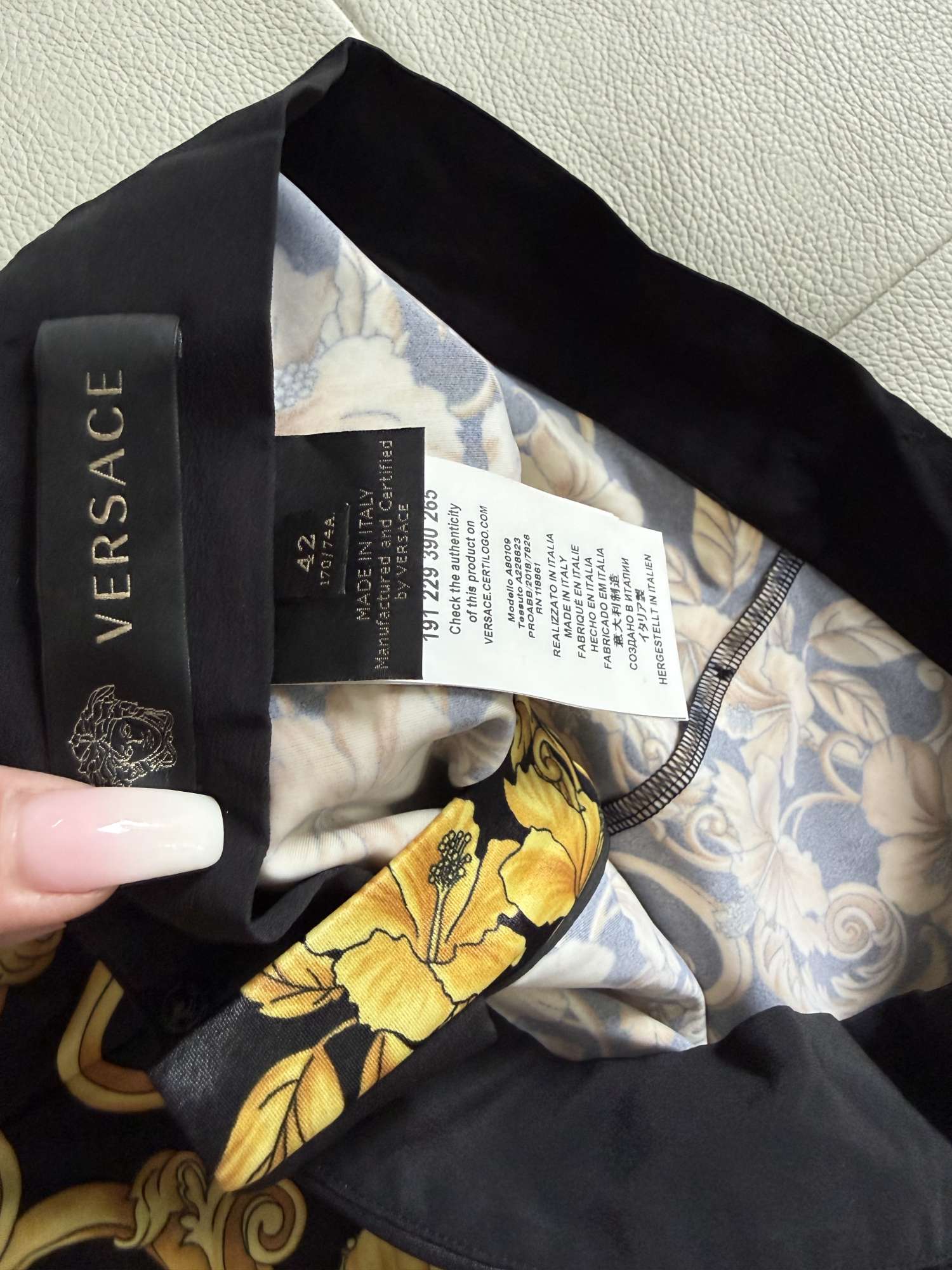 Versace legíny