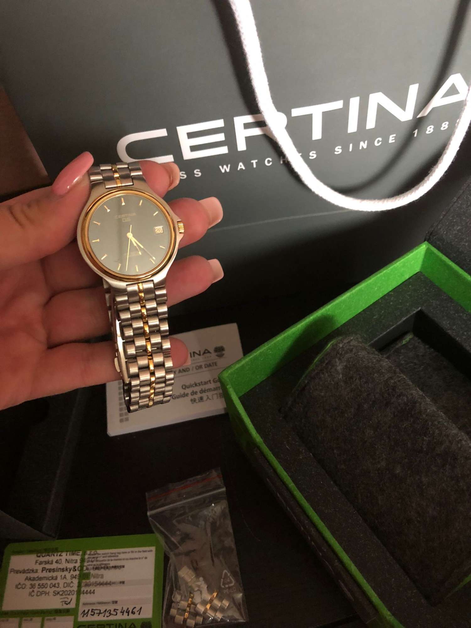 Certina hodinky