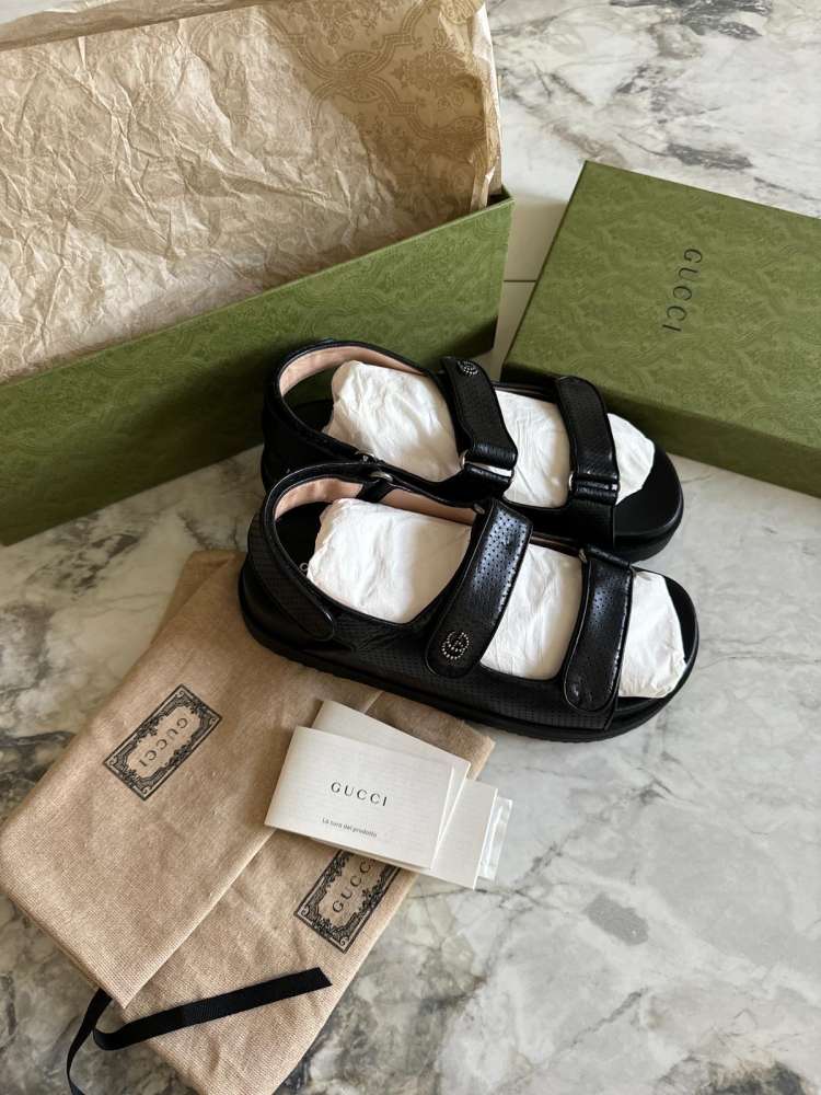 Gucci dámske kožené sandále