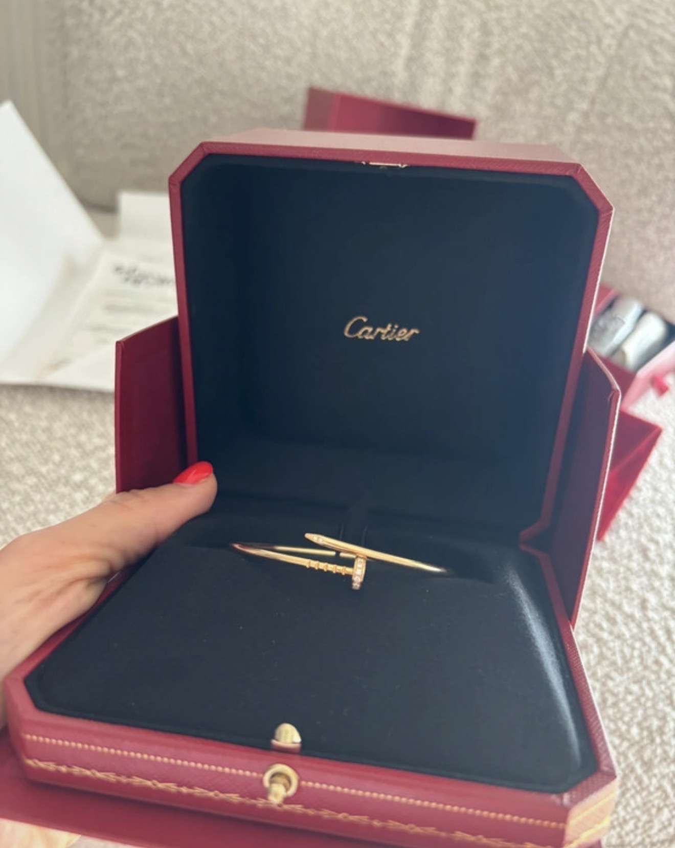 Cartier Juste in Clou s diamantami