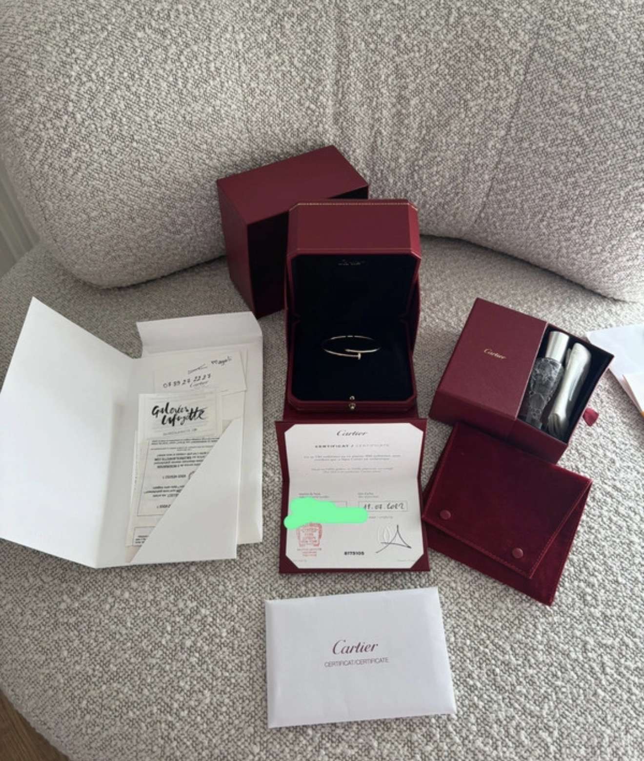 Cartier Juste in Clou s diamantami