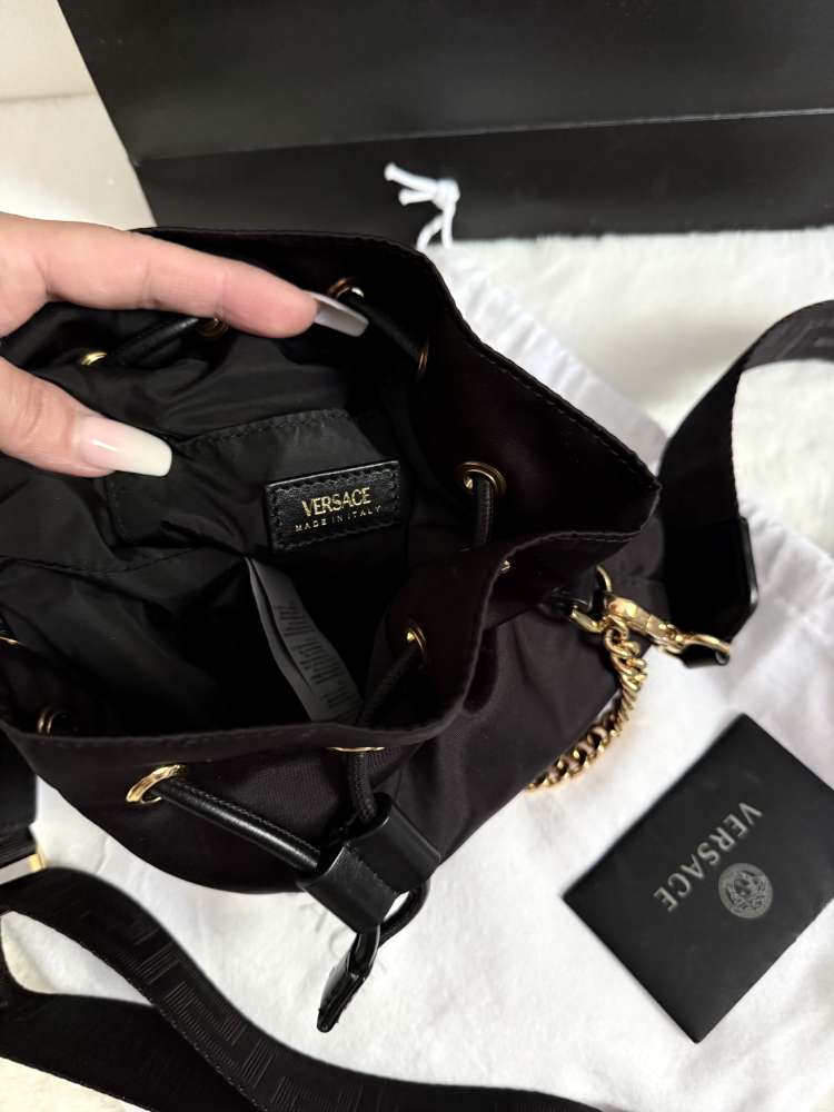 Nylonová crossbody kabelka Versace Medusa