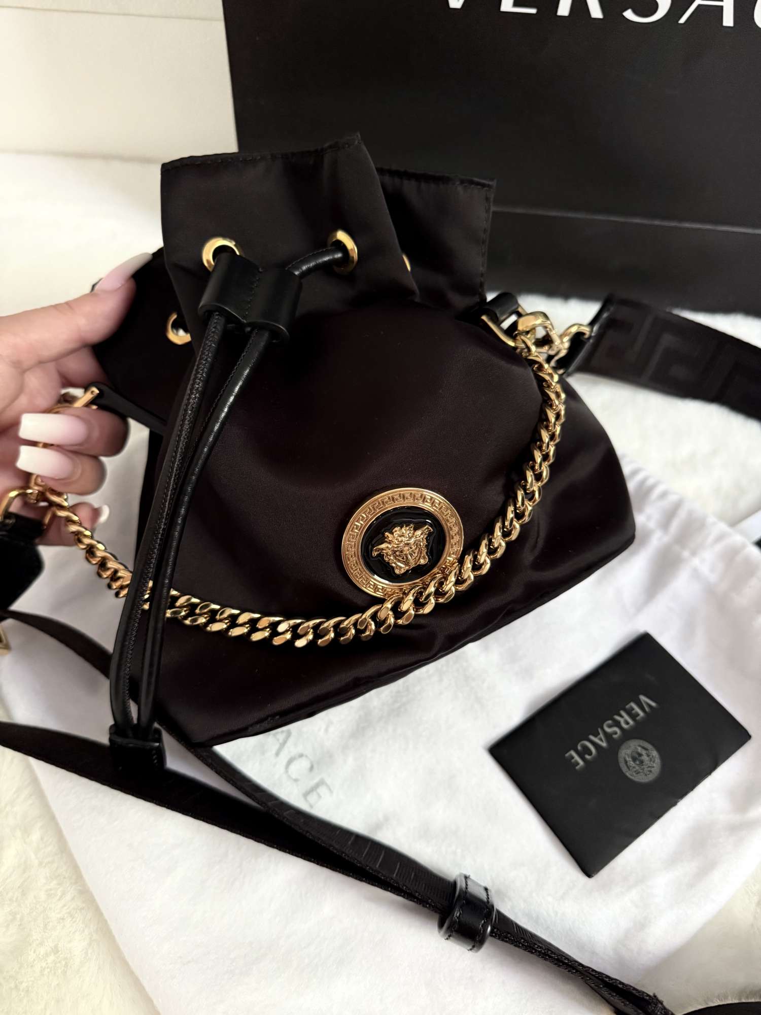 Nylonová crossbody kabelka Versace Medusa