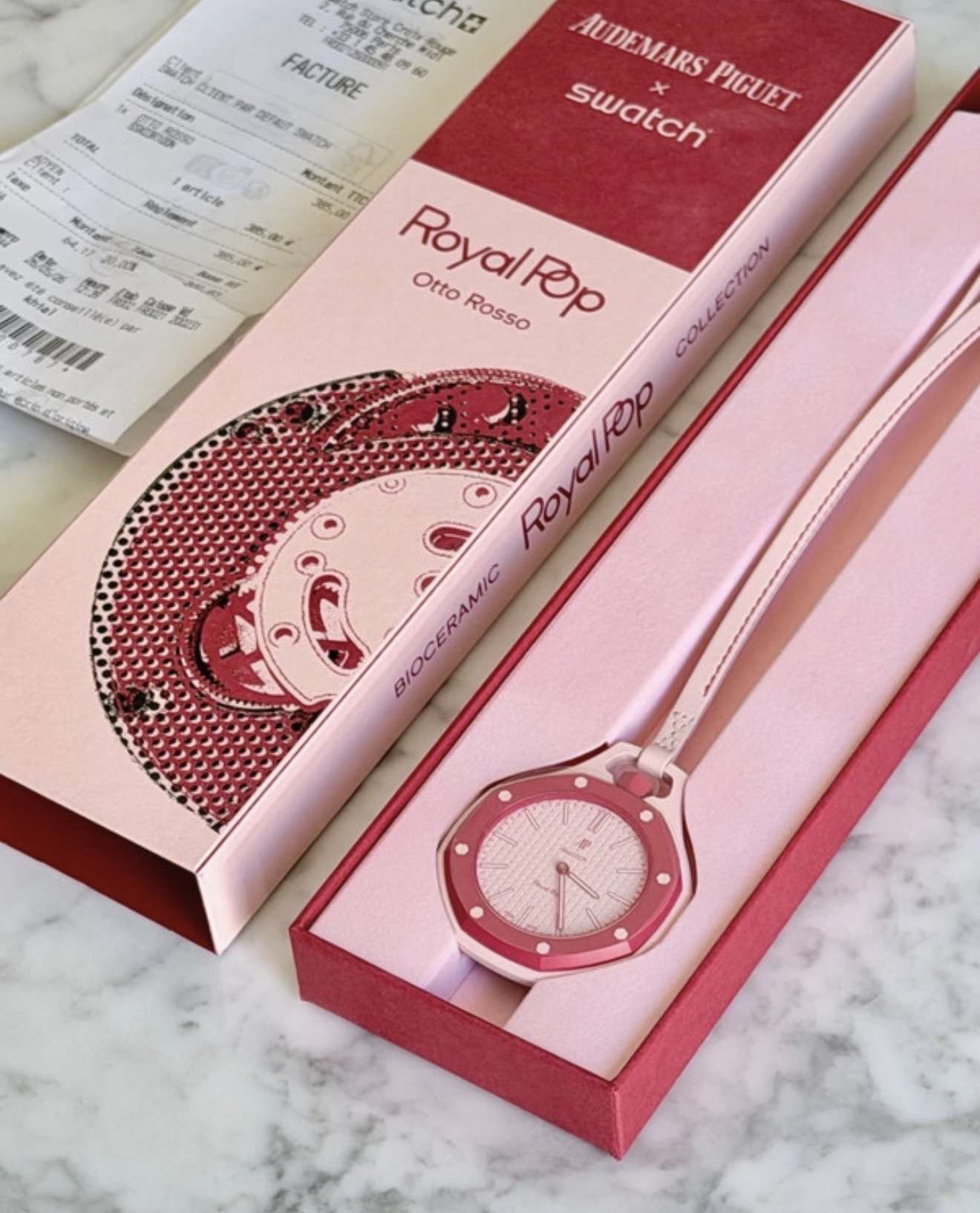 Swatch AP ružové