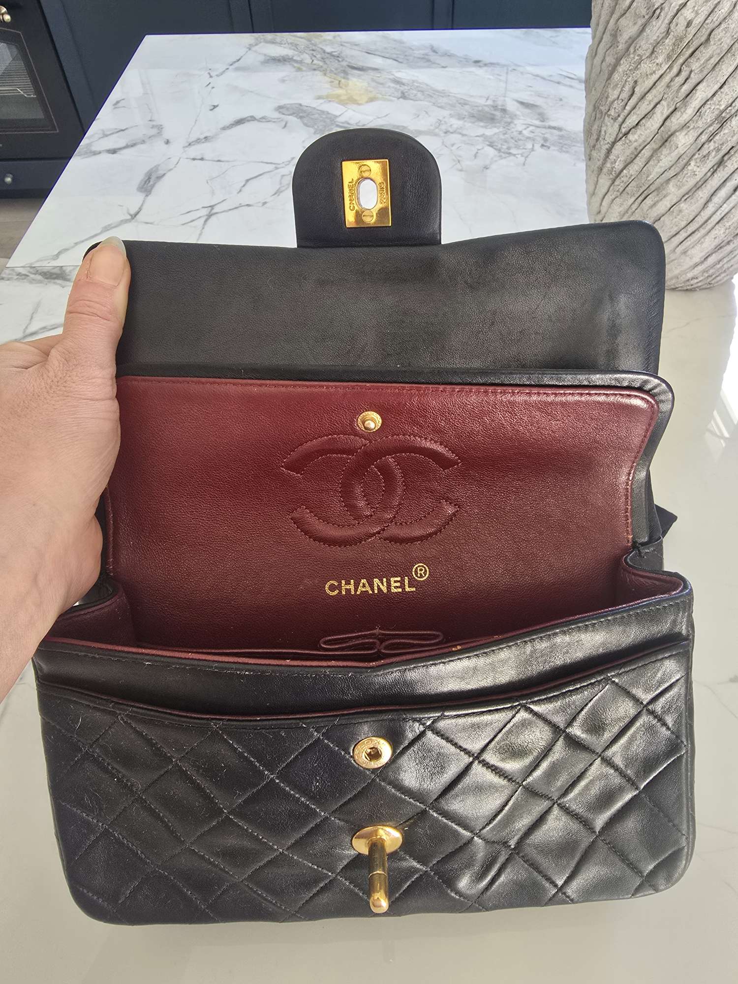 Chanel small double flapbag